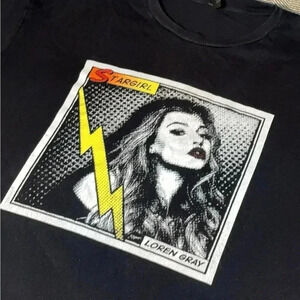 stargirl Loren Gray black short sleeve t-shirt size large